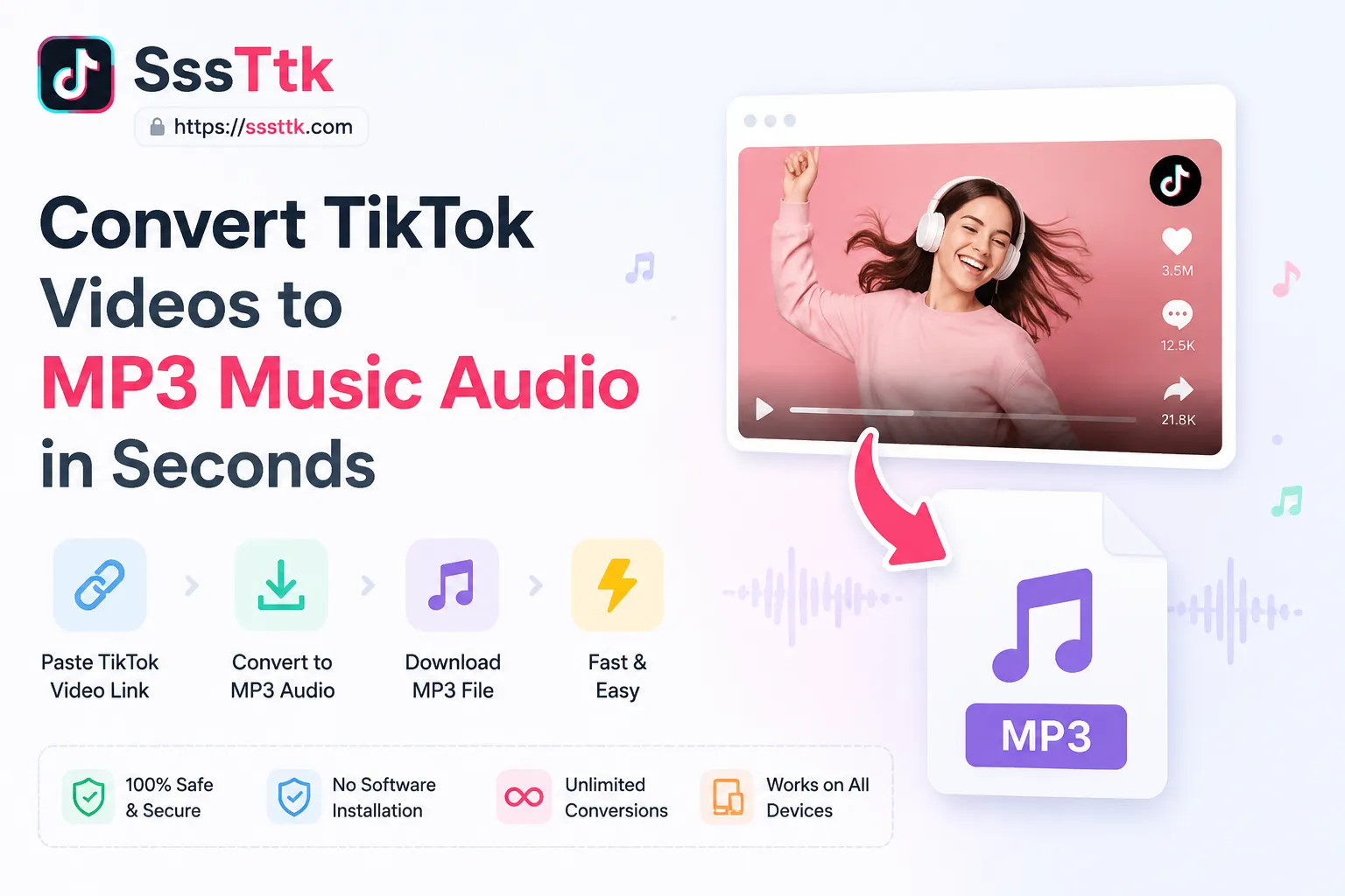 Tiktok MP3 downloader